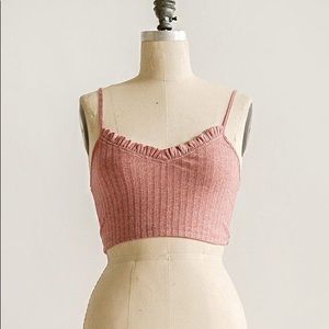 ADORED VINTAGE fraise tank top🍓🌸